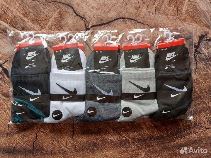 Носки Nike Fila Puma Reebok