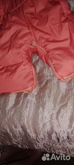 Зимний комбинезон для девочки 74 80