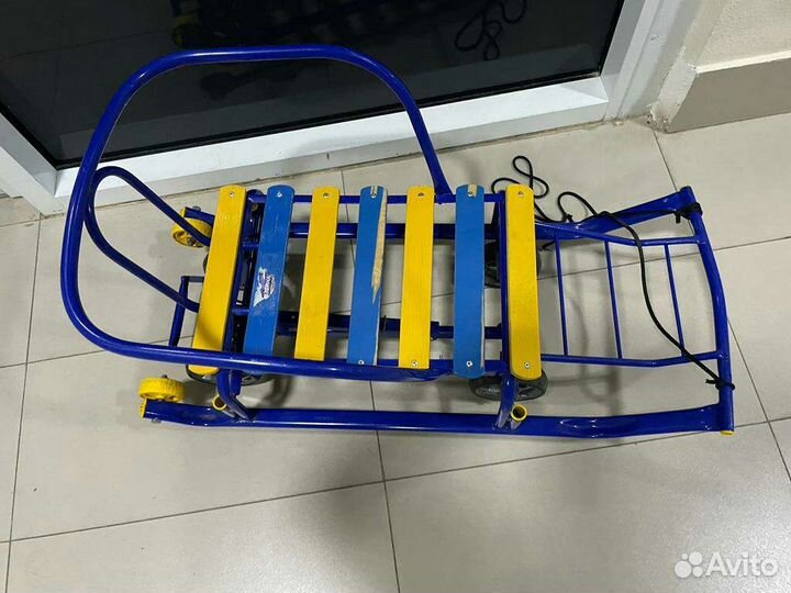 Санки зимние с колесами