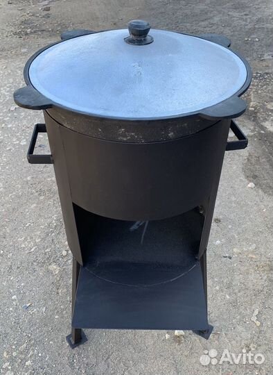 Комплект казан 8 л + очаг