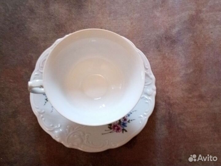Чайная пара фарфор