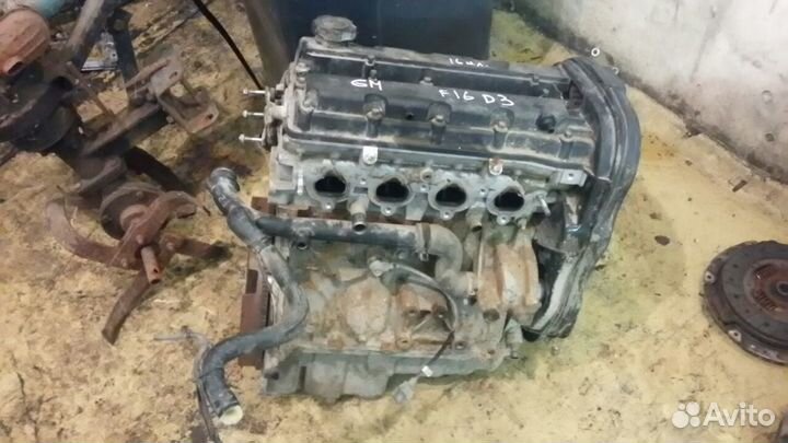 1.6 F16D3 двигатель nexia/chevrolet
