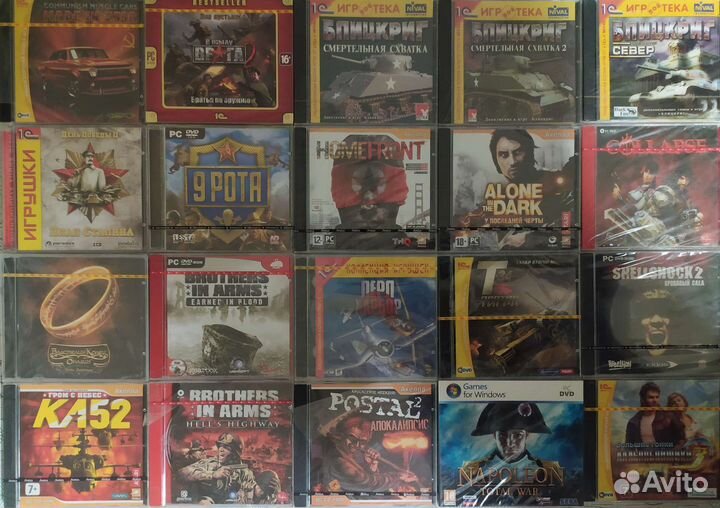 Игры па PC. Лицензия в заводской упаковке