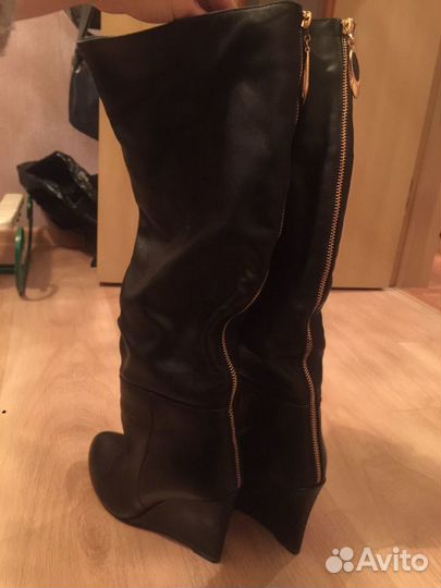Сапоги зимние натуральная кожа