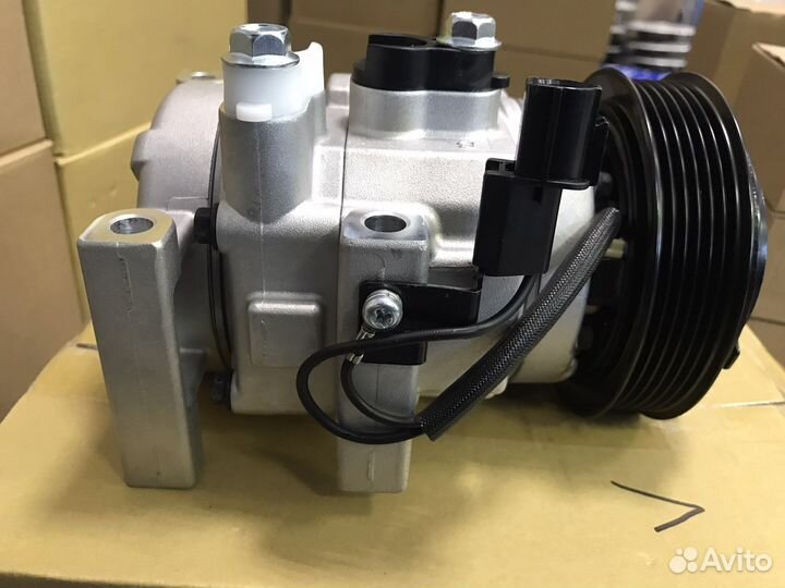 Компрессор кондиционера Kia RIO 3 c 2011 Solaris
