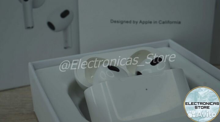 Наушники Airpods 3 Эпл Молочные Доставка