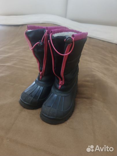 Сапоги Unichel на шерсти зима для девочки 34 р