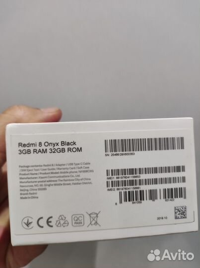 Xiaomi Redmi 8, 3/32 ГБ