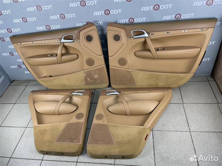 Дверные карты комплект Porsche Cayenne 957 20072