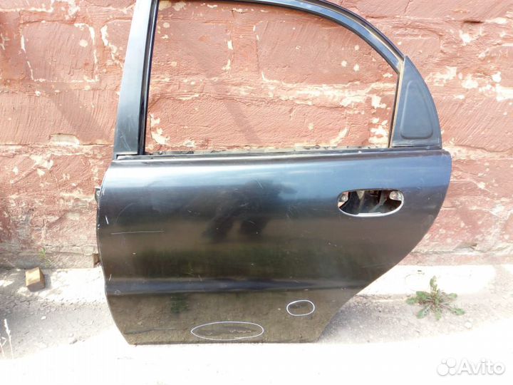 Дверь задняя левая Chevrolet Lanos/ Ланос