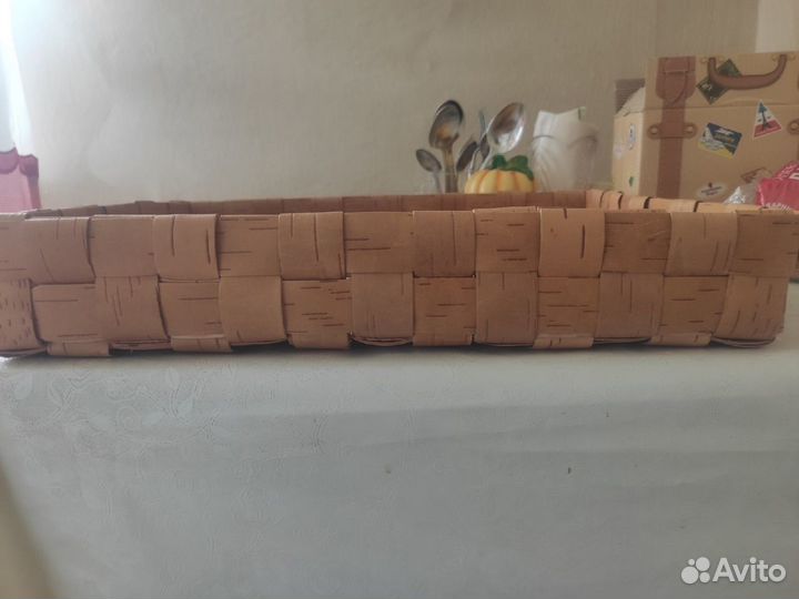 Поднос из бересты