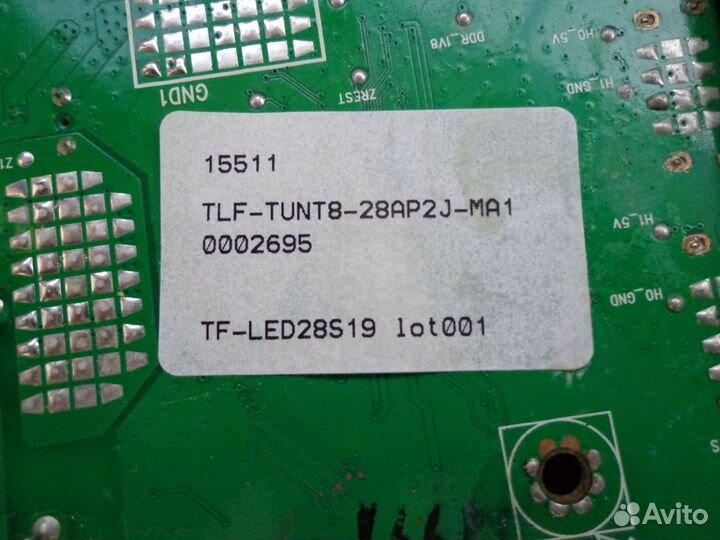 Main 40-MS306D-MAD2LG telefunken TF-LED28S19