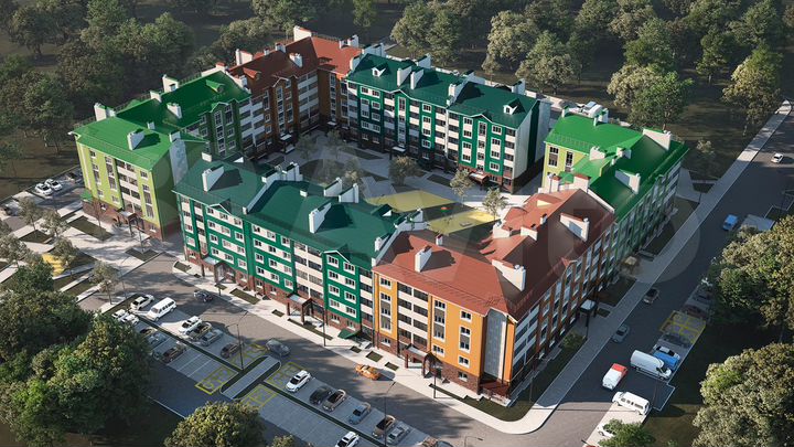 3-к. квартира, 91,5 м², 1/5 эт.