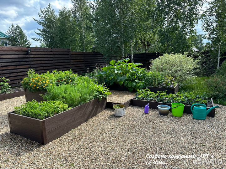 Грядки из дпк