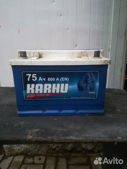 Аккумулятор 75 ач бу