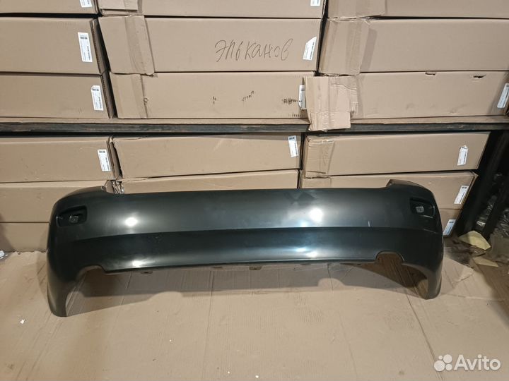 Бампер задний лада калина универсал неокрашенный