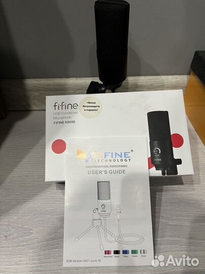 Микрофон для пк Fifine K669B
