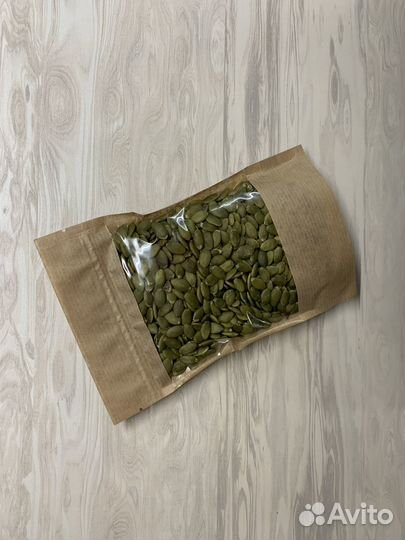 Тыквенные семечки упаковка 250гр