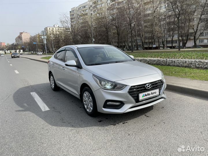 Hyundai Solaris 1.6 МТ, 2018, 110 550 км