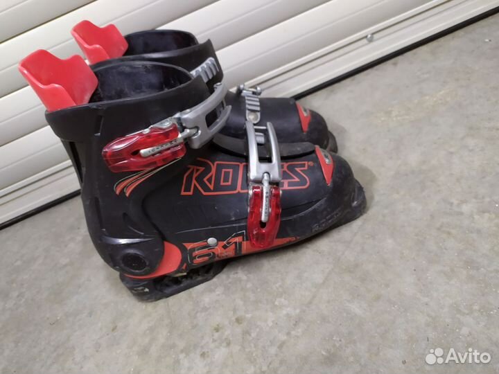 Горные лыжи детские 100 и 110 с ботинками