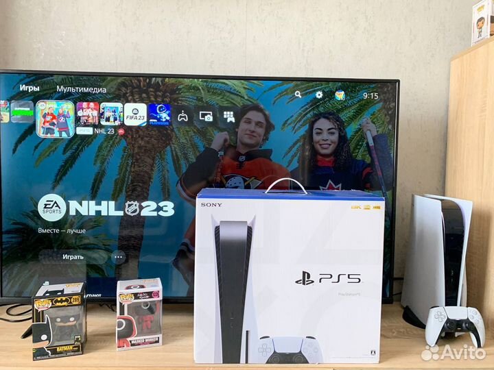 Sony PS5 + Deluxe+ EA play до 1.11.24г
