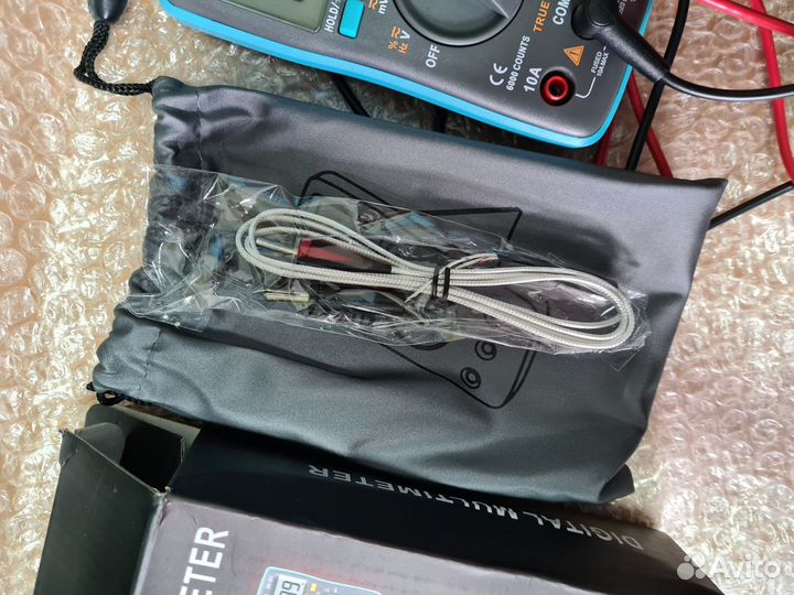 Мультиметр true rms с авто выбором диапазона