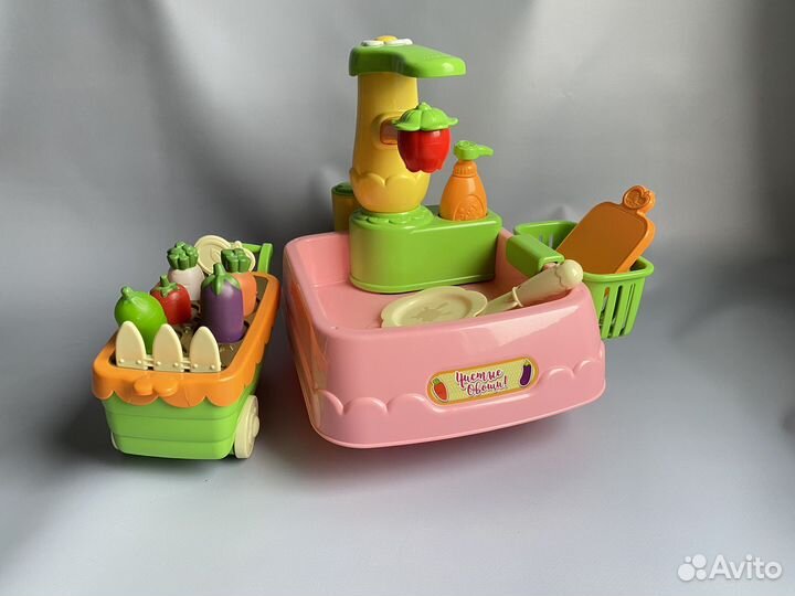 Кухонная раковина с водой Детская кухня