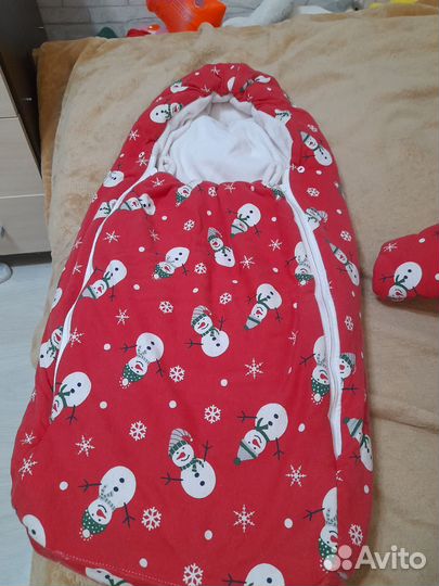 Конверт + комбинезон на выписку