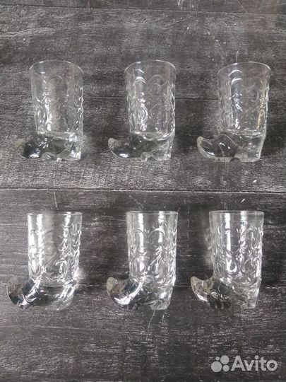 Рюмки Сапожок СССР