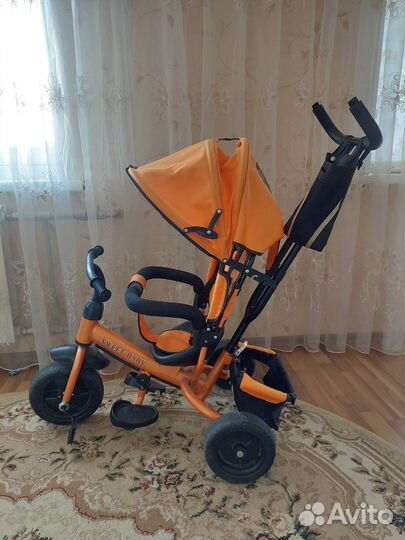 Детский трехколесный велосипед бу