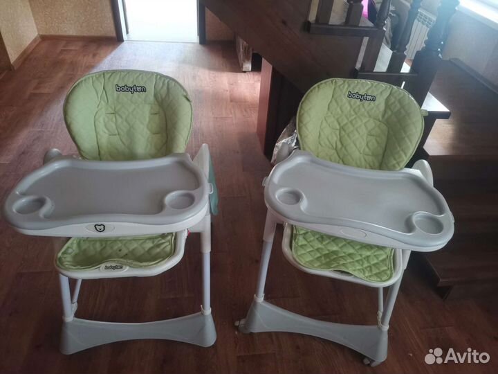 Стульчик для кормления babyton 2 в 1