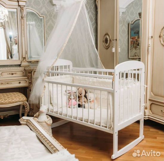 Детские кроватки из массива березы новые