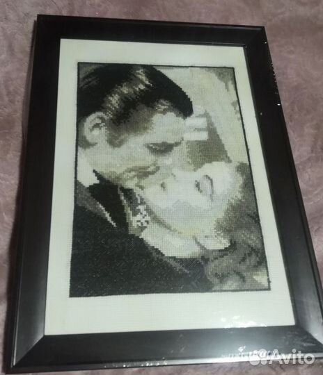 Картина вышитая крестом