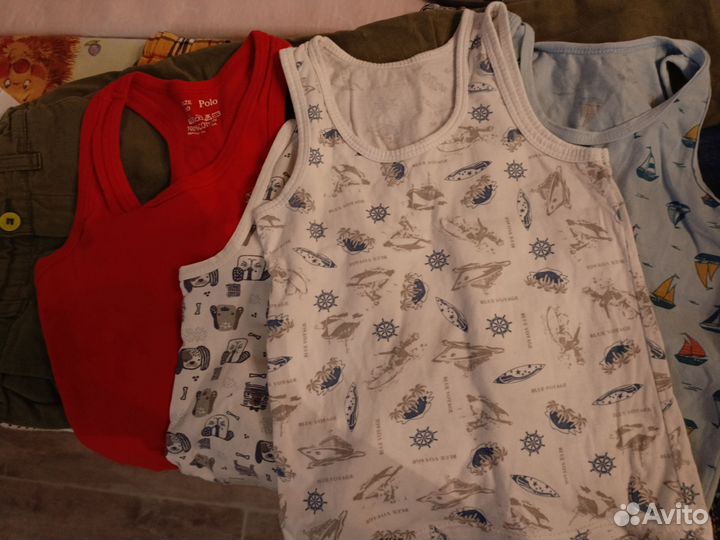 Вещи пакетом для мальчика 104 110