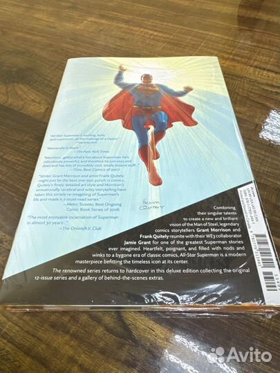 Комиксы на английском All star superman