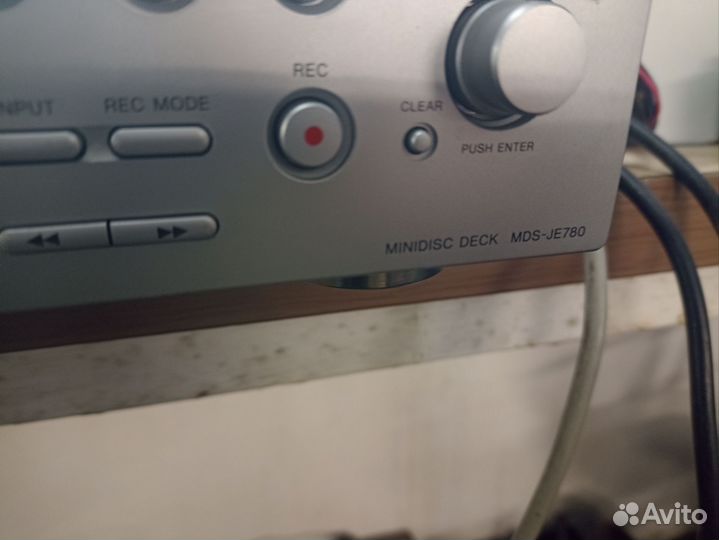 Minidisc sony MDS-JE780
