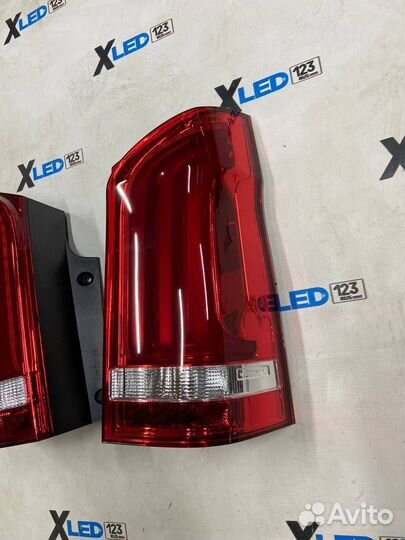 Комплект фонарей Mercedes W447 LED вместо галогена