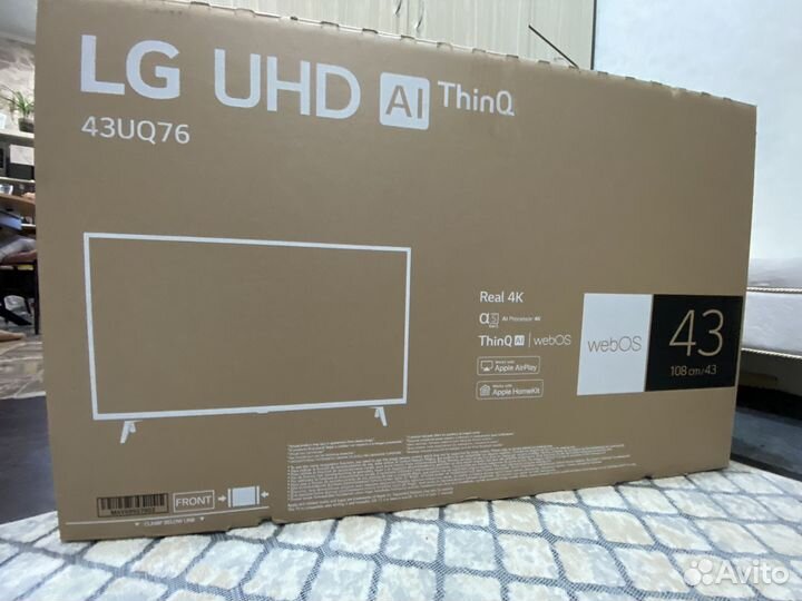 Телевизор LG 43 4K новый