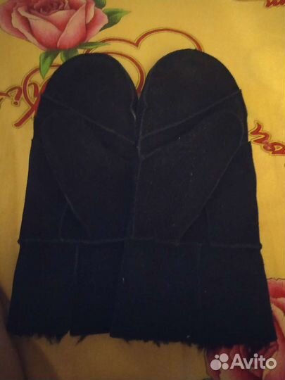 Варежки натуральные