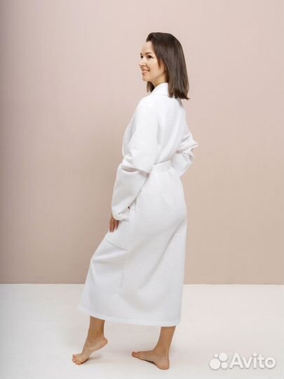 Халат вафельный оптом для гостиниц/отелей