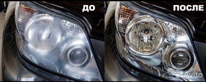 Качественная полировка фар
