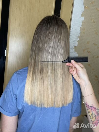 Кератиновое выпрямление волос. Керапластика