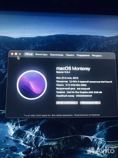 Apple iMac 21,5 2017 1tb Hdd