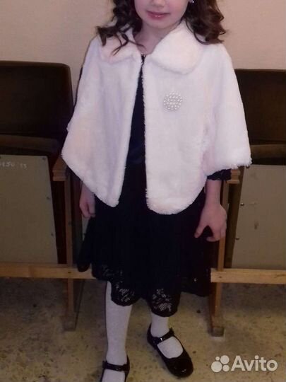 Пончо накидка детская