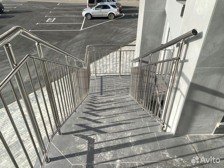 Перила ограждения поручни из нержавейки