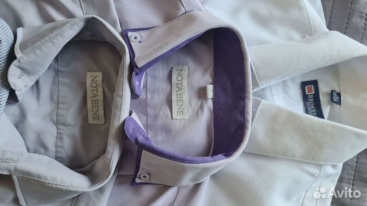 Школьные рубашки и обманка для мальчика 134