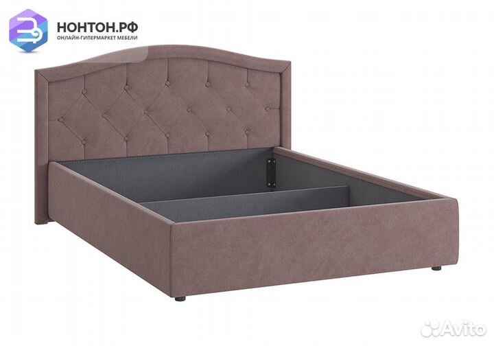 Кровать Верона 2 1.4 м светло-коричневая