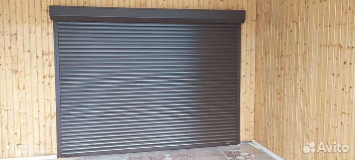 Гаражные секционные ворота рольставни