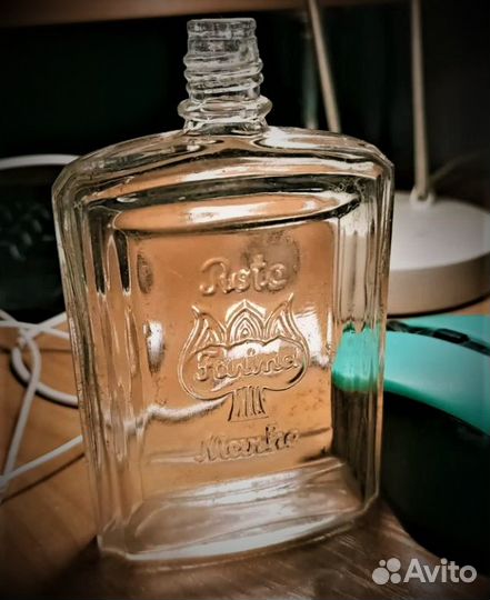 Пузырек от духов Farina начало 20 века