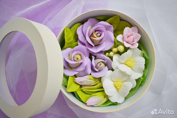 Подарочная коробочка ароматного мыла